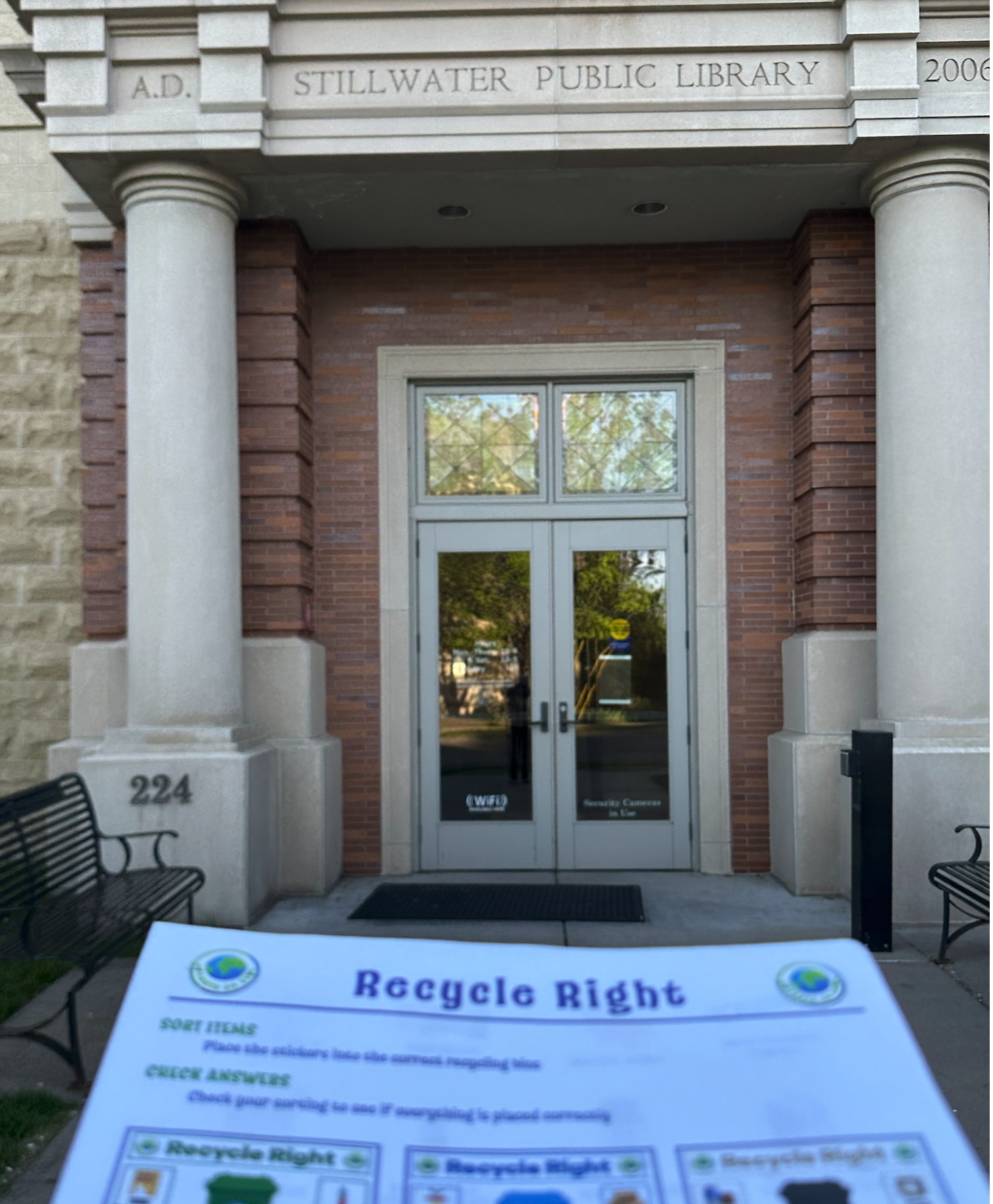 Earth on Us Brings Recycle Right to Stillwater Public Library for Earth Week 2026